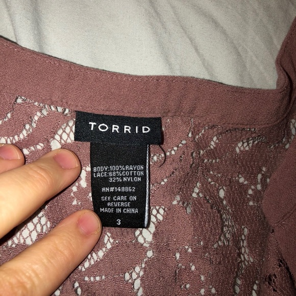 Button up Torrid shirt - Picture 3 of 3